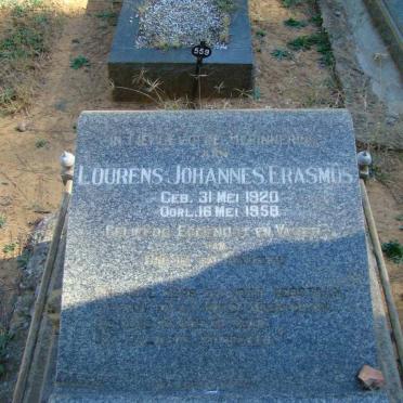 ERASMUS Lourens Johannes 1920-1958
