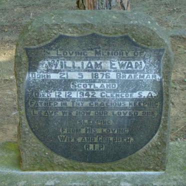 EWAN William 1876-1942