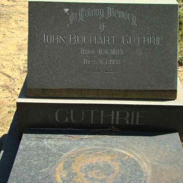 GUTHRIE John Buchart 1885-1951