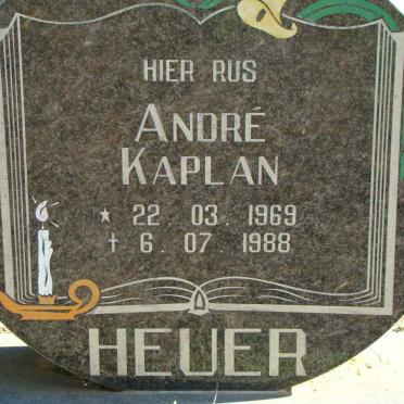 HEUER Andre Kaplan 1969-1988