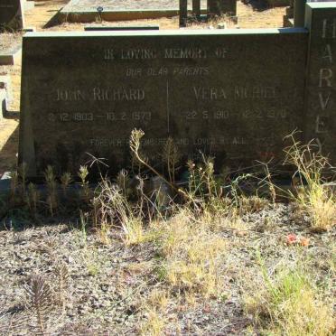 HARVEY John Richard 1903-1973 &amp; Vera Muriel 1910-1970 