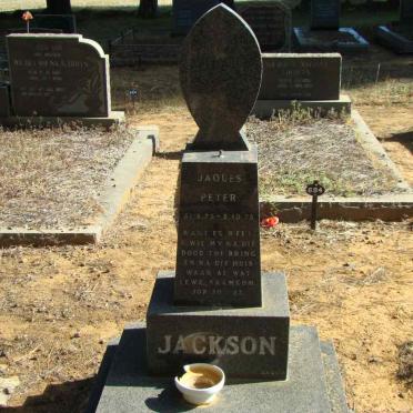 JACKSON Jaques Peter 1975-1975 