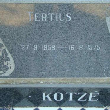 KOTZE Tertius 1958-1975