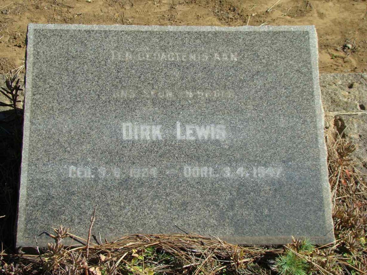 LEWIS Dirk 1934-1947