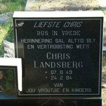 LANDSBERG Chris 1949-1984