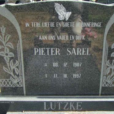 LUTZKE Pieter Sarel 1907-1997