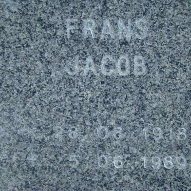 LUNDIE Frans Jacob 1918-1989 &amp; Magdalena Elizabeth V.H. DE WINNAAR 1926-2001