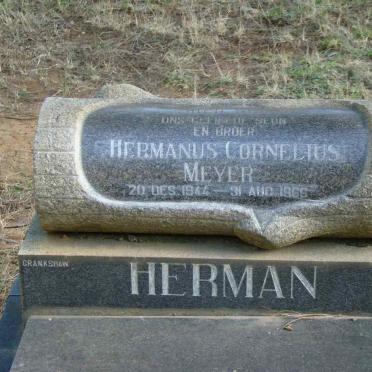 MEYER Hermanus Cornelius 1944-1966