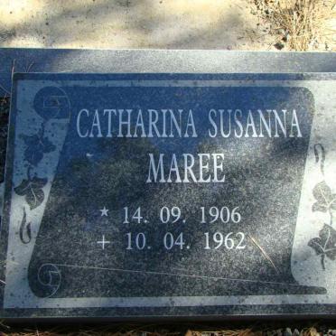 MAREE Catharina Susanna 1906-1962