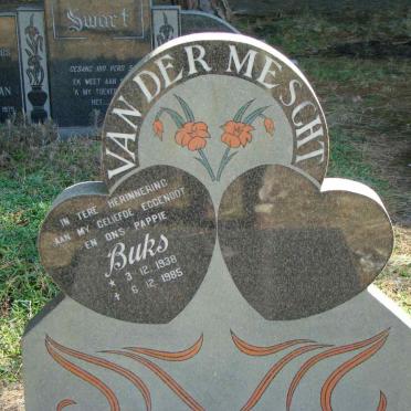 MESCHT Buks, van der 1938-1985
