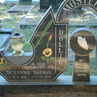 MOSTERT Susanna Sophia 1934-1993