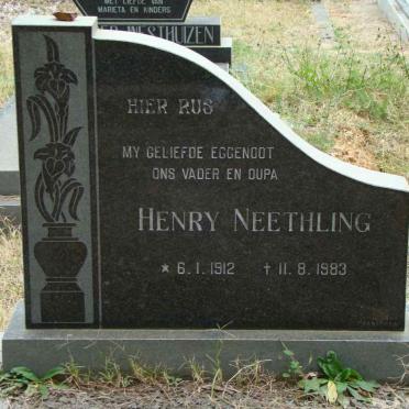 NEETHLING Henry 1912-1983
