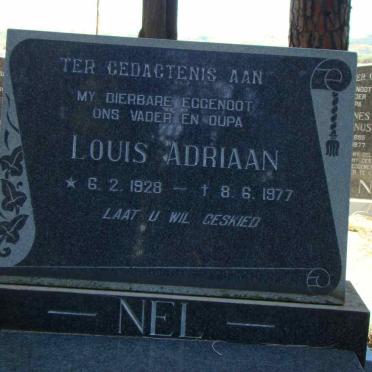 NEL Louis Adriaan 1928-1977