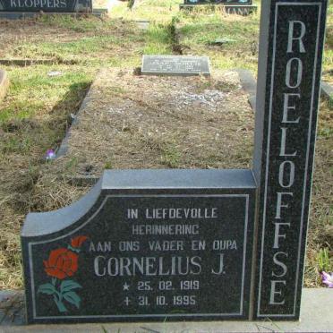 ROELOFSE Cornelius J. 1919-1995