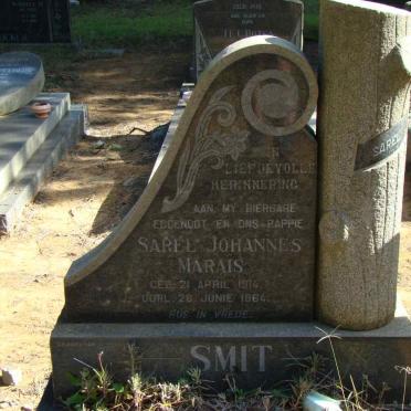 SMIT Sarel Johannes Marais 1914-1964