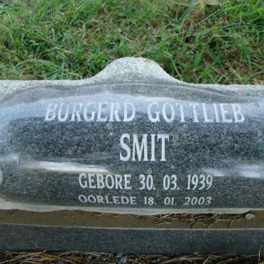 SMIT Burgerd Gottlieb 1939-2003