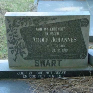 SWART Adolf Johannes 1951-1983