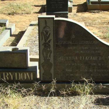 STRYDOM Helena Elizabeth A.M. 1904-1970