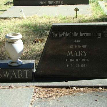SWART Mary 1904-1984