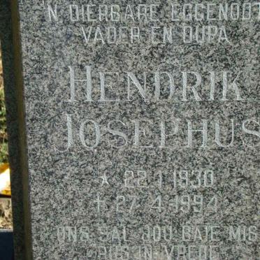 STRYDOM Hendrik Josephus 1930-1994 