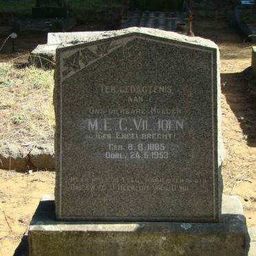 VILJOEN M.E.C. nee ENGELBRECHT 1885-1953
