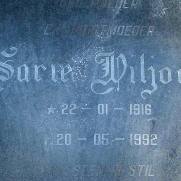 VILJOEN Sarie 1916-1992