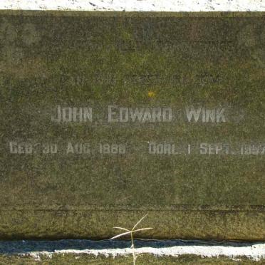 WINK John Edward 1888-1957