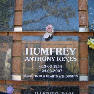 HUMFREY Anthony Keyes 1944-2007