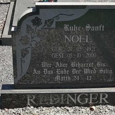 REDINGER Noel 1921-2000