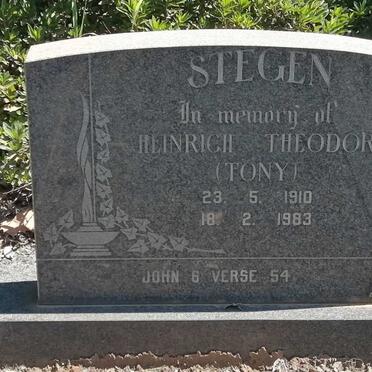 STEGEN Heinrich Theodor 1910-1983