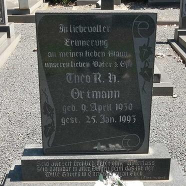 ORTMANN Theo R.H. 1930-1993