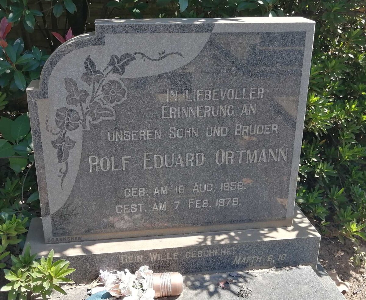 ORTMANN Rolf Eduard 1958-1979