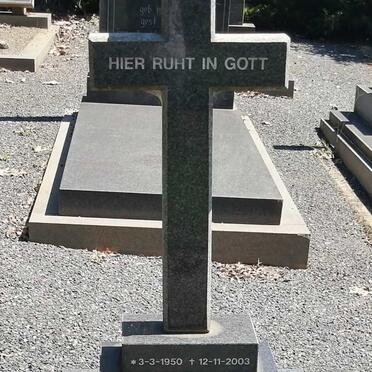 MÜLLER Patricia Ann nee STANLEY 1950-2003