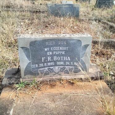 BOTHA F.R. 1895-1963