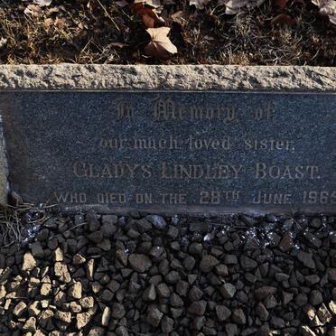 BOAST Gladys Lindley -1965