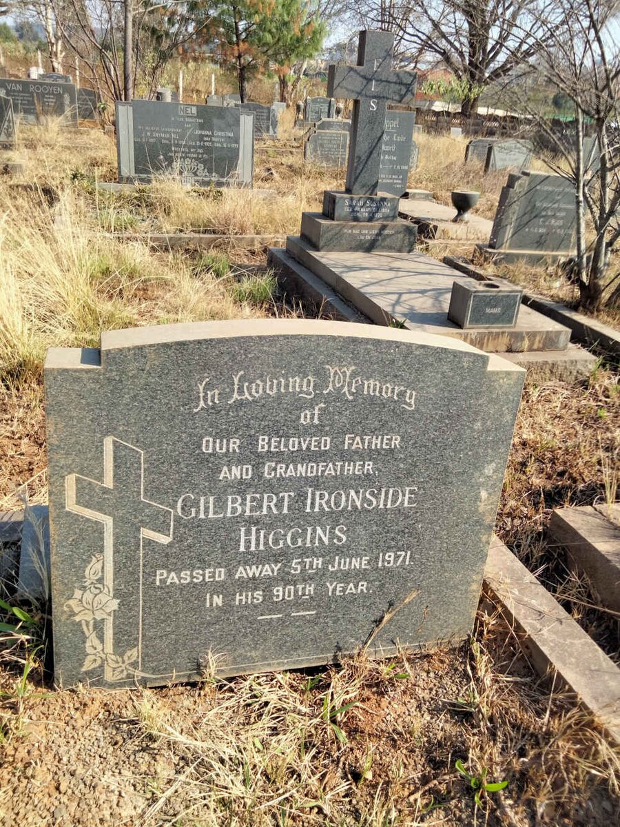 HIGGINS Gilbert Ironside -1971
