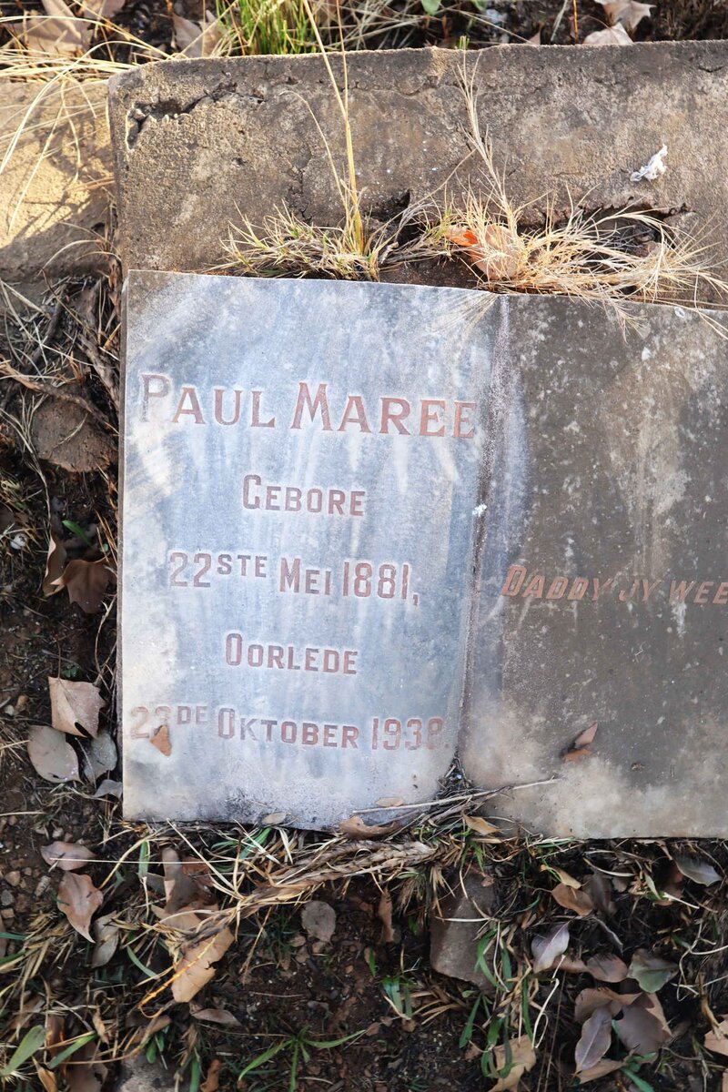 MAREE Paul 1881-1938