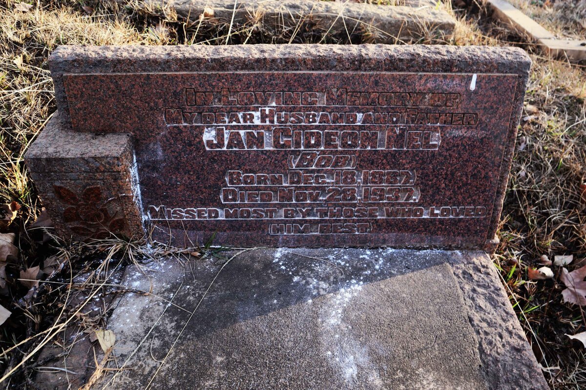 NEL Jan Gideon 1887-1937