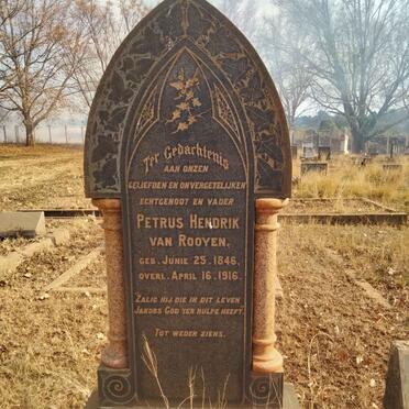 ROOYEN Petrus Hendrik, van 1846-1916