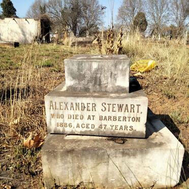 STEWART Alexander -1886