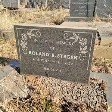 STEGEN Roland E. 1957-1972