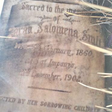 SMIT Sarah Salomena 1860-1902