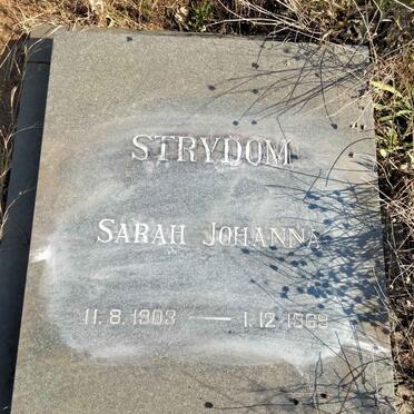 STRYDOM Sarah Johanna 1903-1969