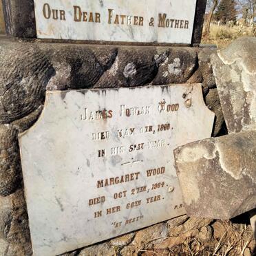 WOOD James Forgan -1880 & Margaret -1904