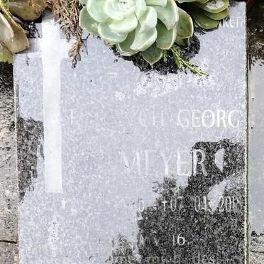 MEYER Eckart Friedrich Georg 1936-2018