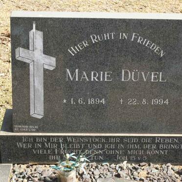 DUVEL Marie 1894-1994