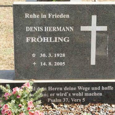 FROHLING Denis Herman 1928-2005