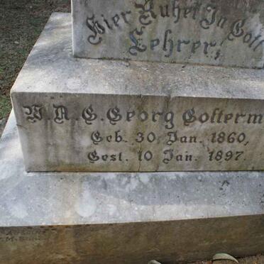 GOLTERMANN W.A.G. 1860-1897