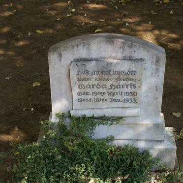 HARRIS Garda 1930-1935