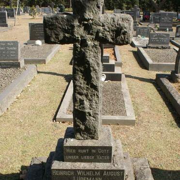 LUDEMANN Heinrich Wilhelm August 1887-1966